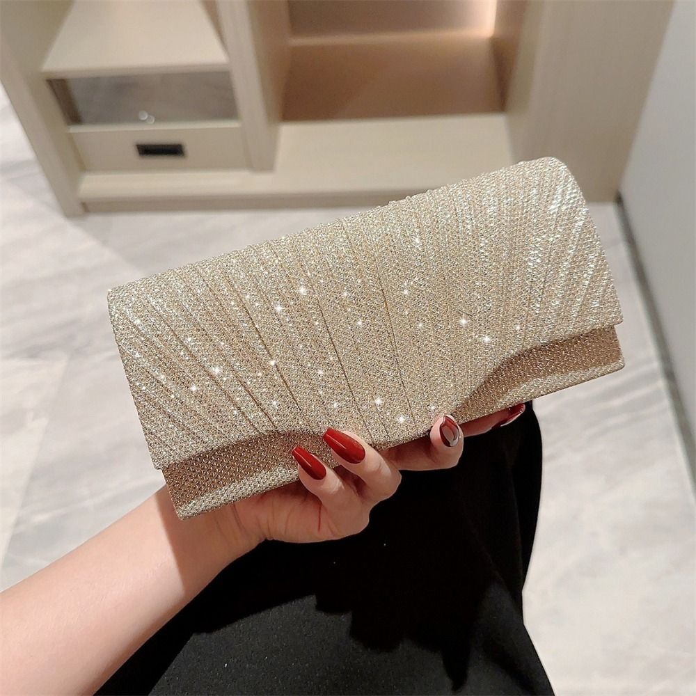 Wedding Vendor - Luxury Sequins Evening Bags Gold Silver