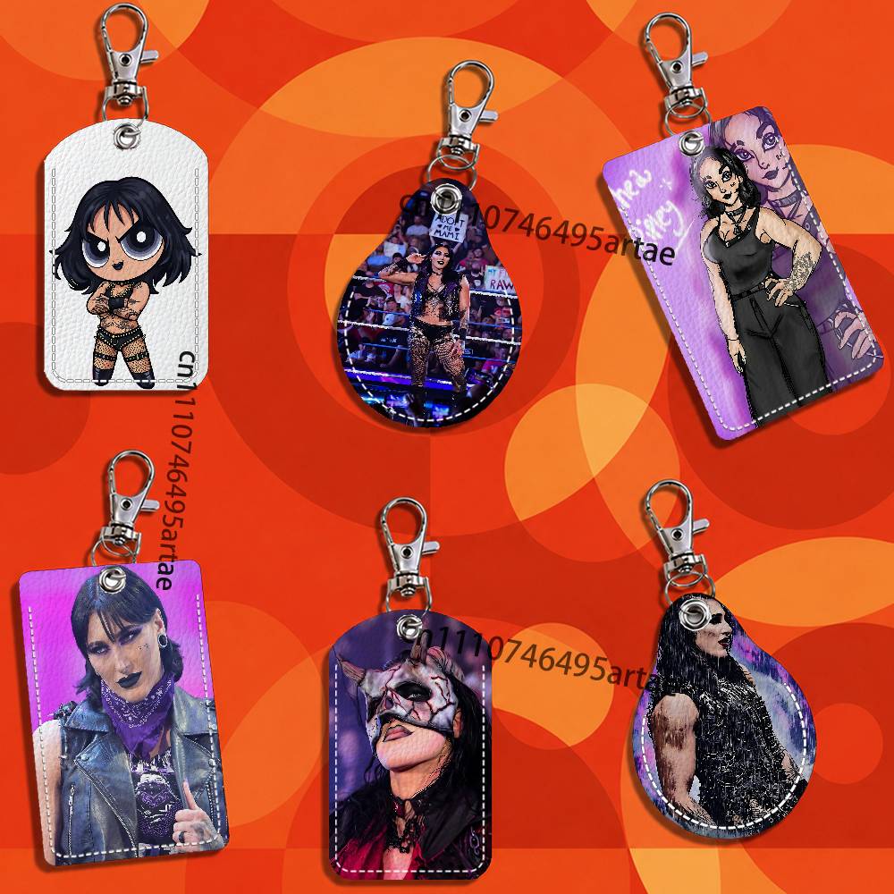 Place Card Holder - Mami black Rhea Ripley Cartoon Singer