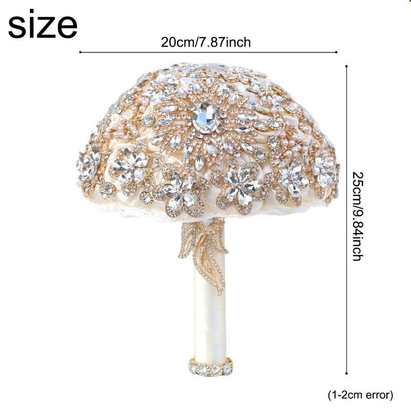 Wedding Supply Factory - European American Luxury Full of Rhinestones