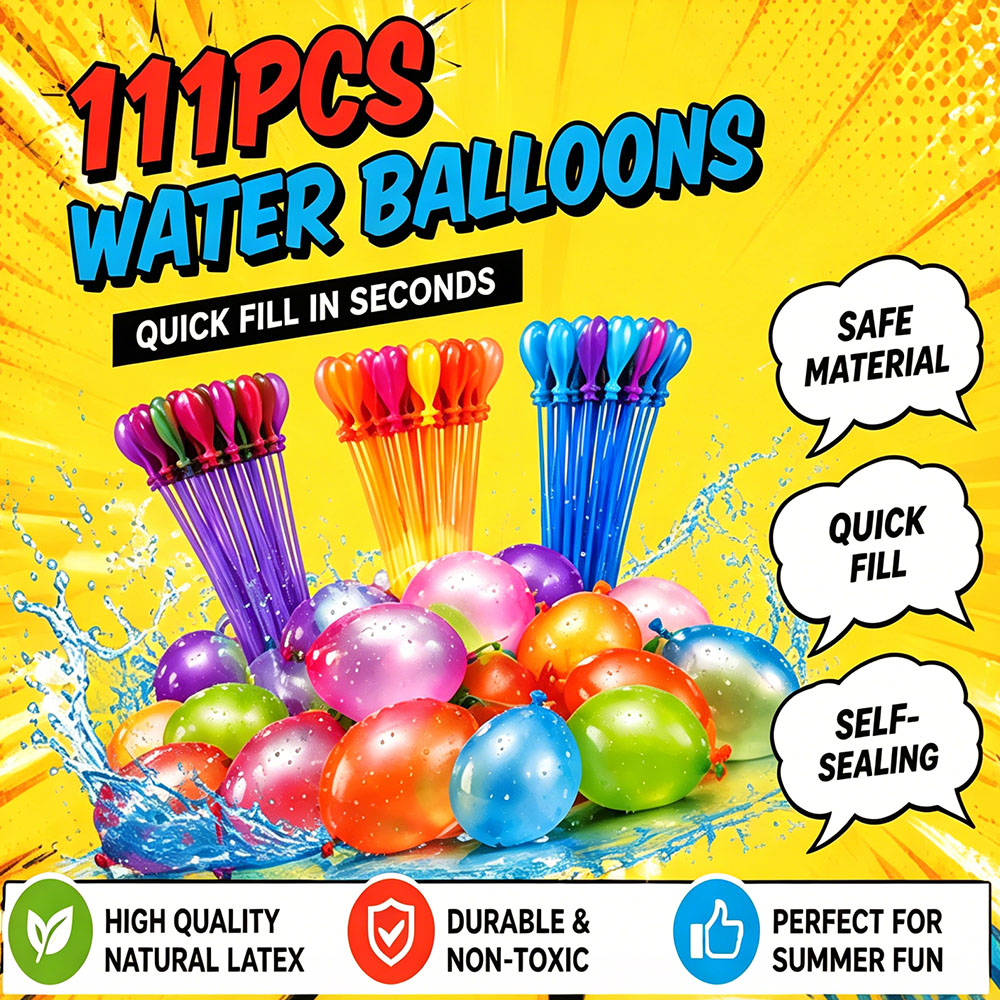 Wedding Water Supply - 111Pcs Combo Pack Quick Fill Self