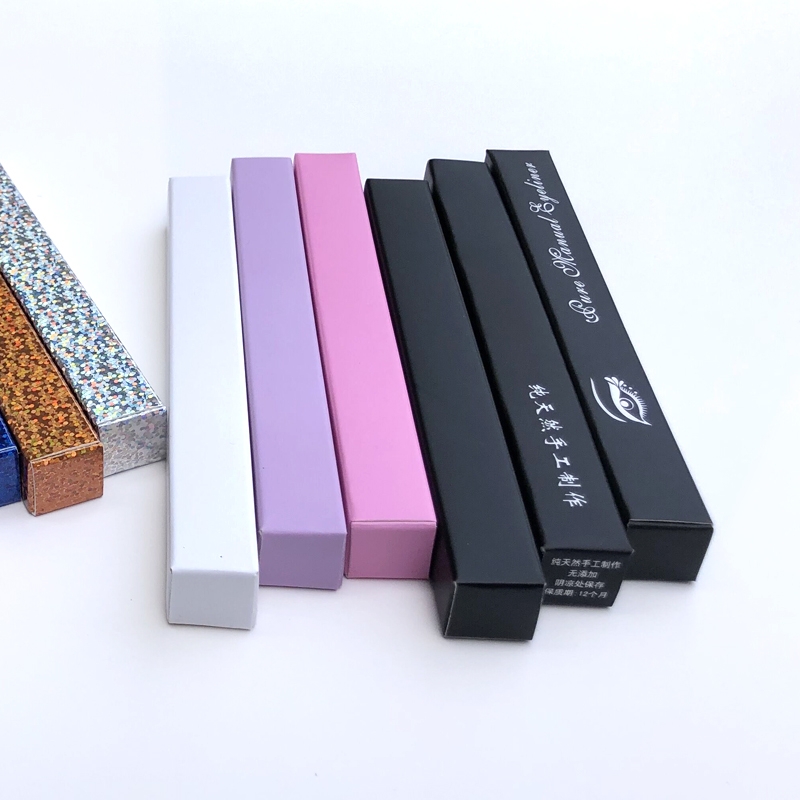 Wedding Package Gold - 1.6*1.6*14.5cm Silver/Gold/Pink/Shiny Eyeliner Packaging Paper Box