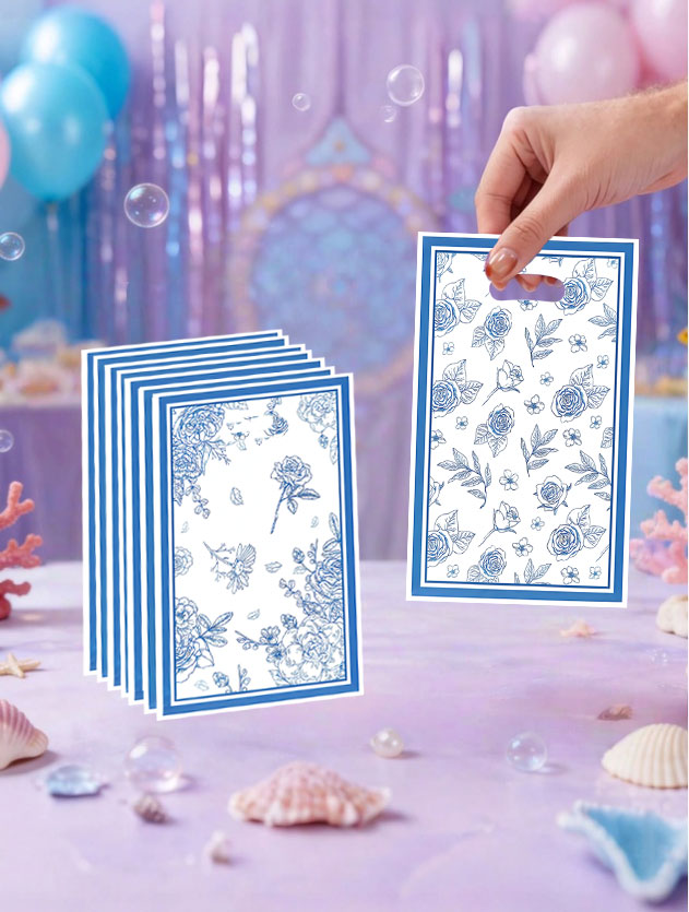 The Wedding Supply Store - 20Pcs/40Pcs Party Gift Bags, Blue and