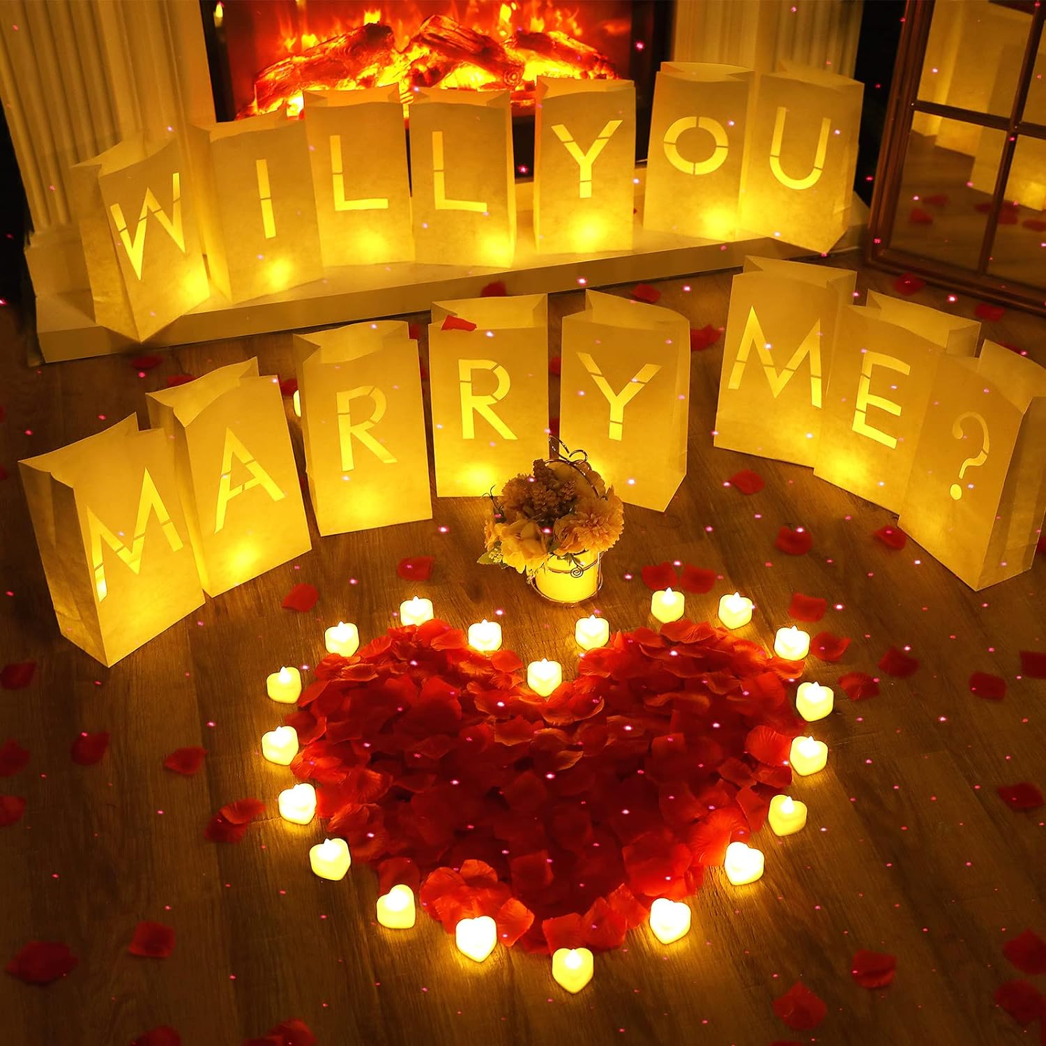 Wedding Vendor - Will You Marry Me Proposal Decor