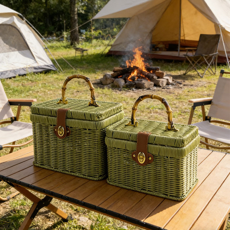 Handwoven Rattan Gift Basket W - огляд і ціна Wedding Hampers