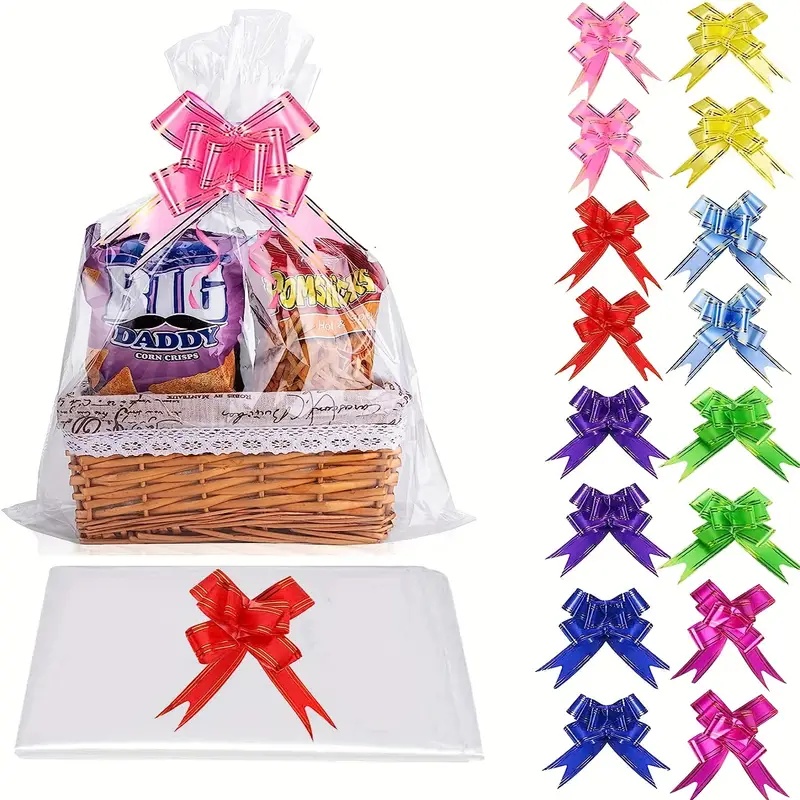20/50 piece large clear cellop - огляд і ціна Wedding Hampers