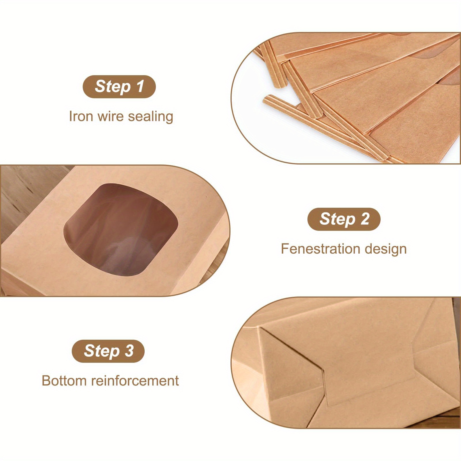 30 Brown Paper Bags with Obser - огляд і ціна Wedding Supply Company
