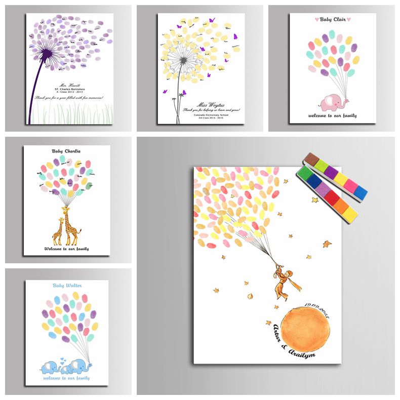 Personalized Signature Fingerp - огляд і ціна Personalized Guest Book