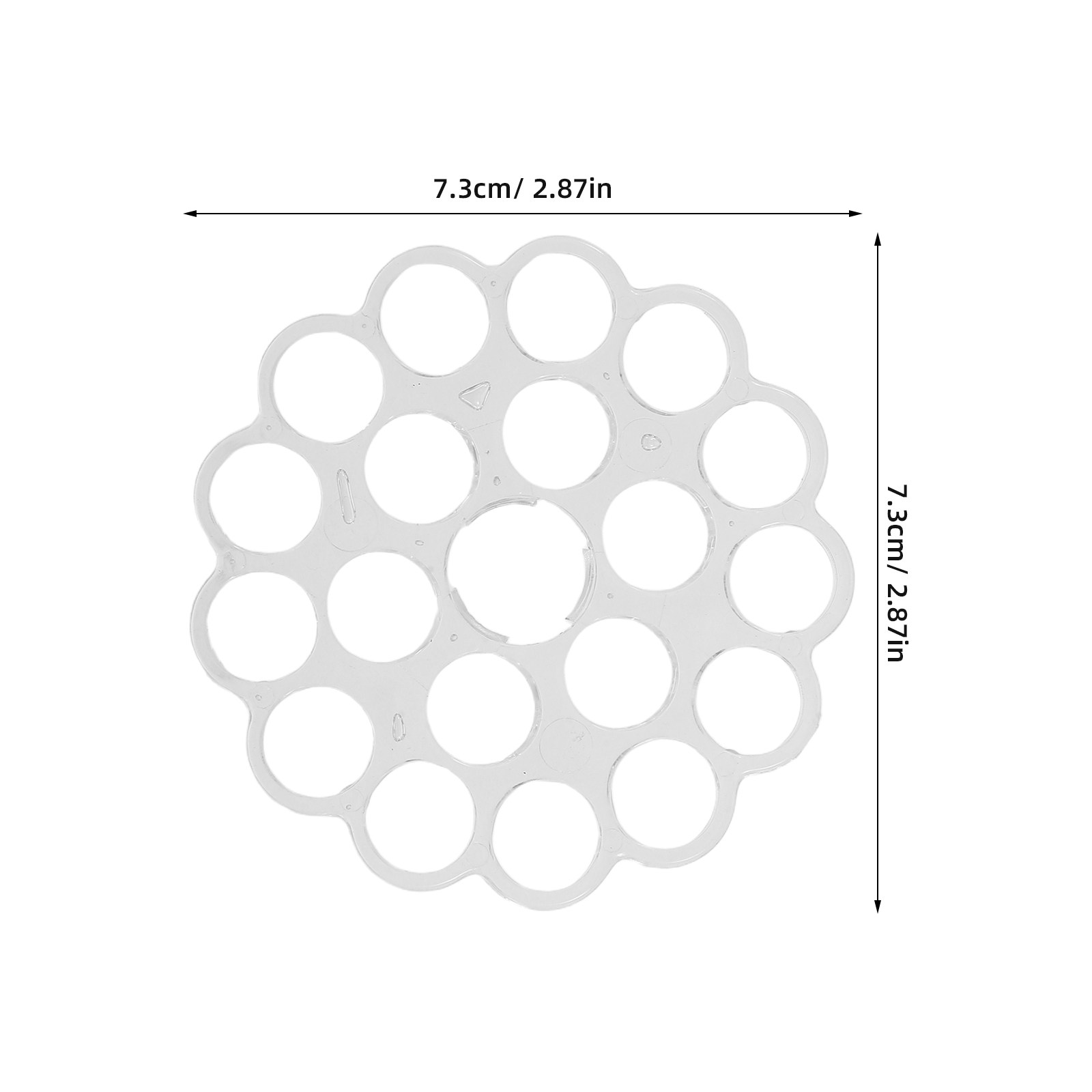 2Pcs Clear Floral Grid Flower  - огляд і ціна Wedding Support