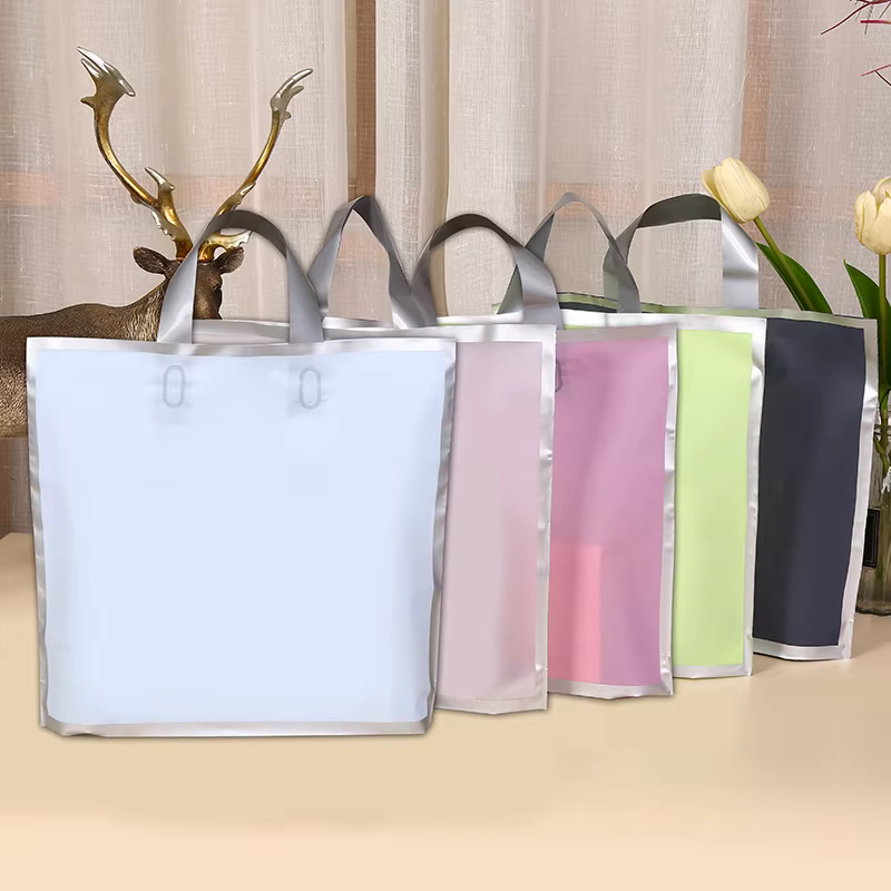 50Pcs Frosted hand shopping ba - огляд і ціна The Wedding Supply Store