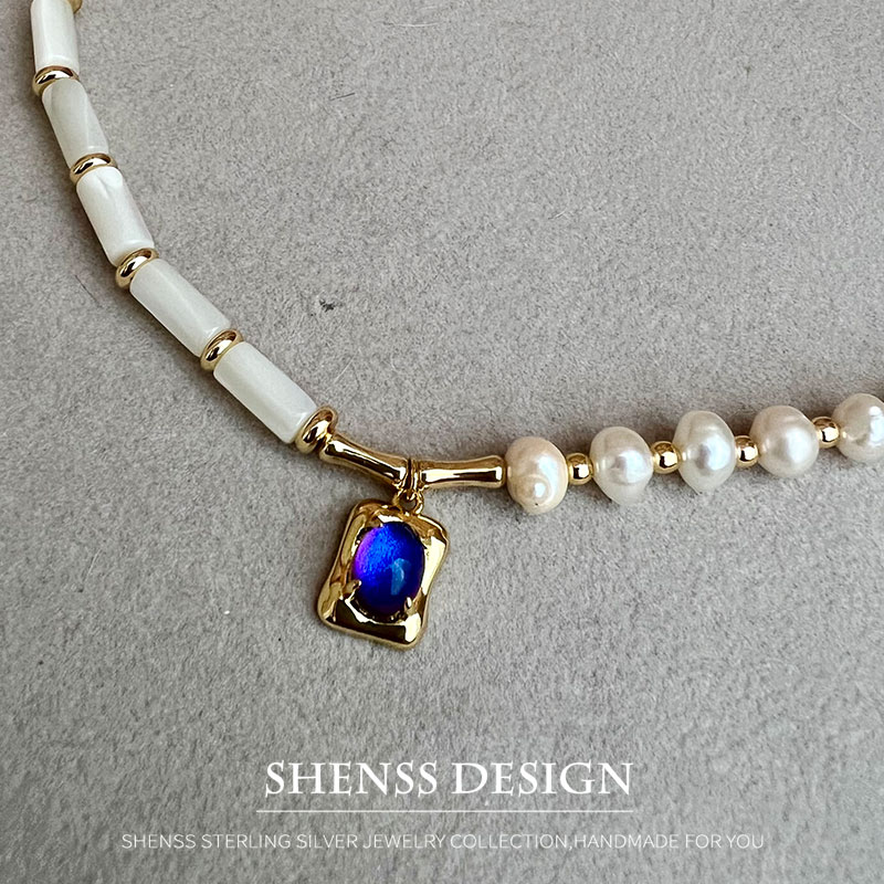 Natural 5-6mm Pearl Shell Neck - огляд і ціна Wedding Package Gold