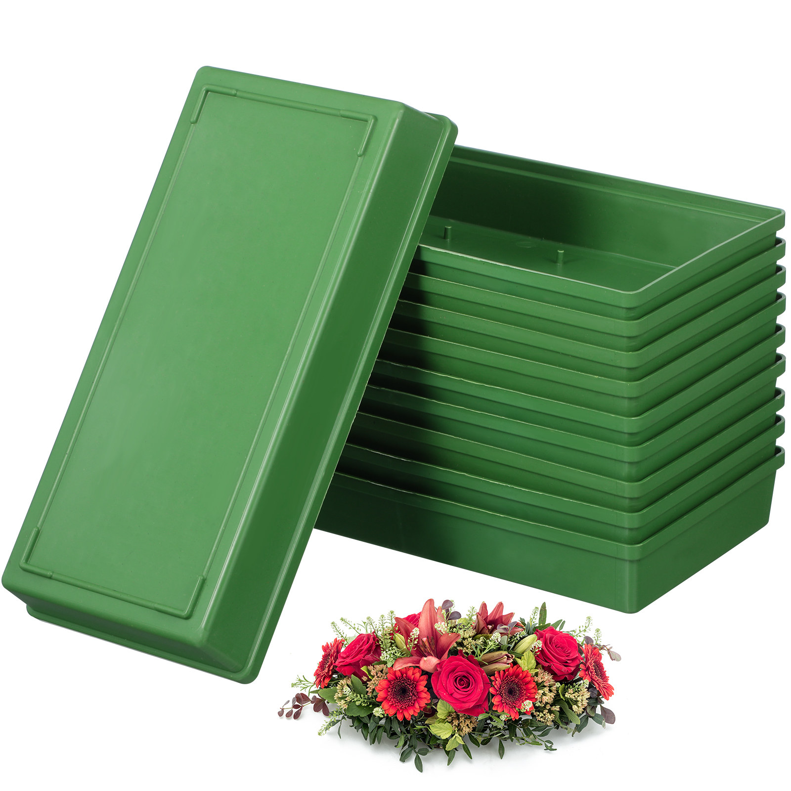10Pcs Floral Mud Fixator Foam  - огляд і ціна Wedding Floral Supply