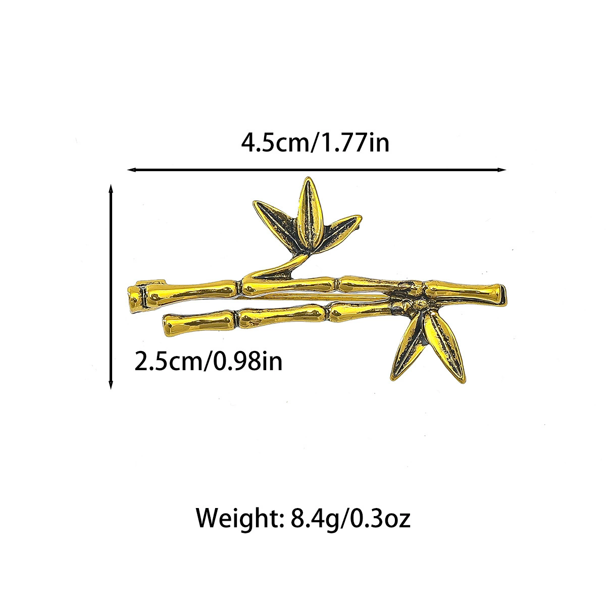 Leaf Bamboo Brooch For Men Wom - огляд і ціна Suit Supply Wedding Party