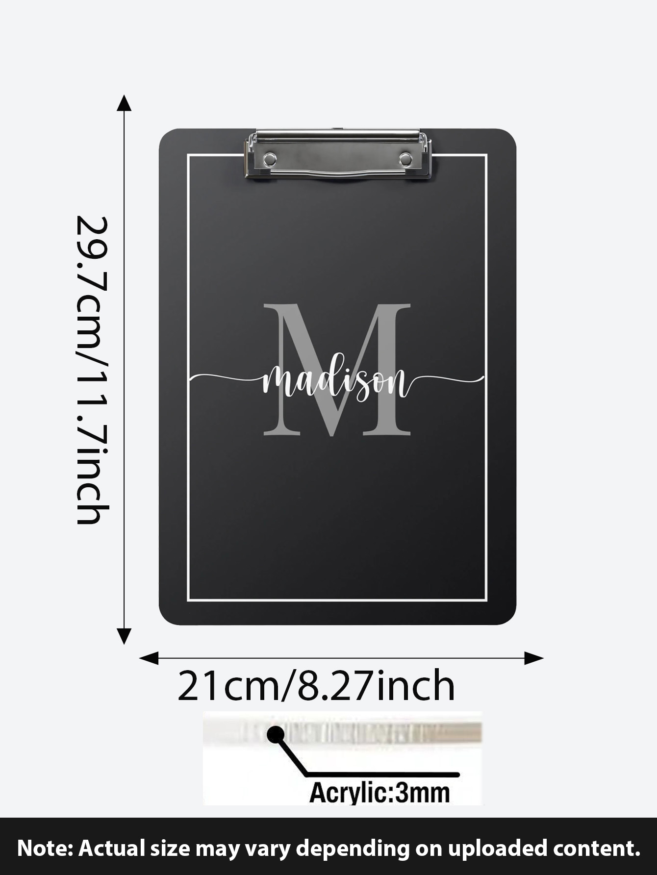Custom Company Logo Clipboard, - огляд і ціна Wedding Supply Company