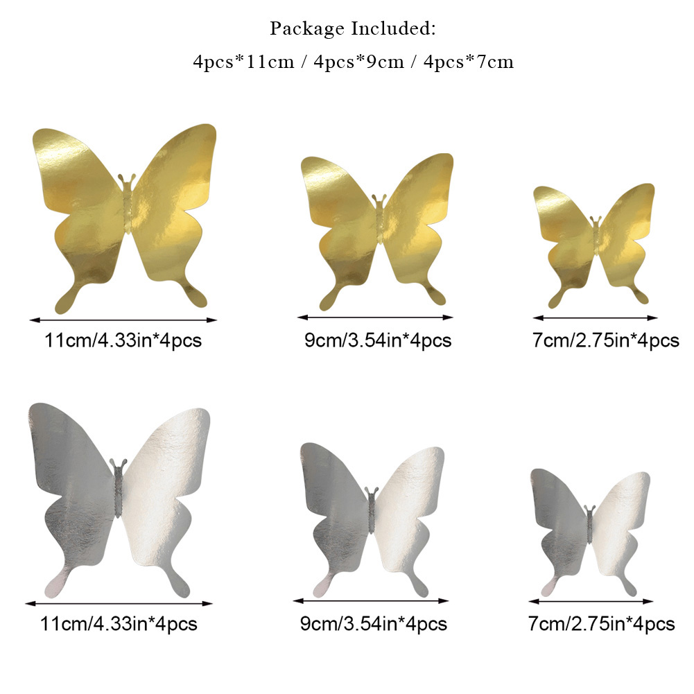 12 Pcs Gold Silver Reflective  - огляд і ціна Wedding Package Gold