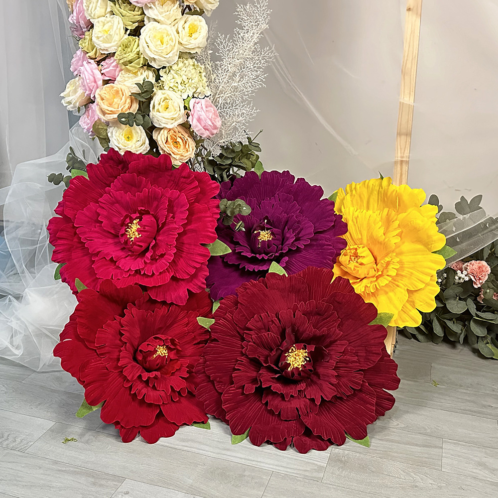 Solid Color Velvet Peony Ornam - огляд і ціна Wedding Hampers