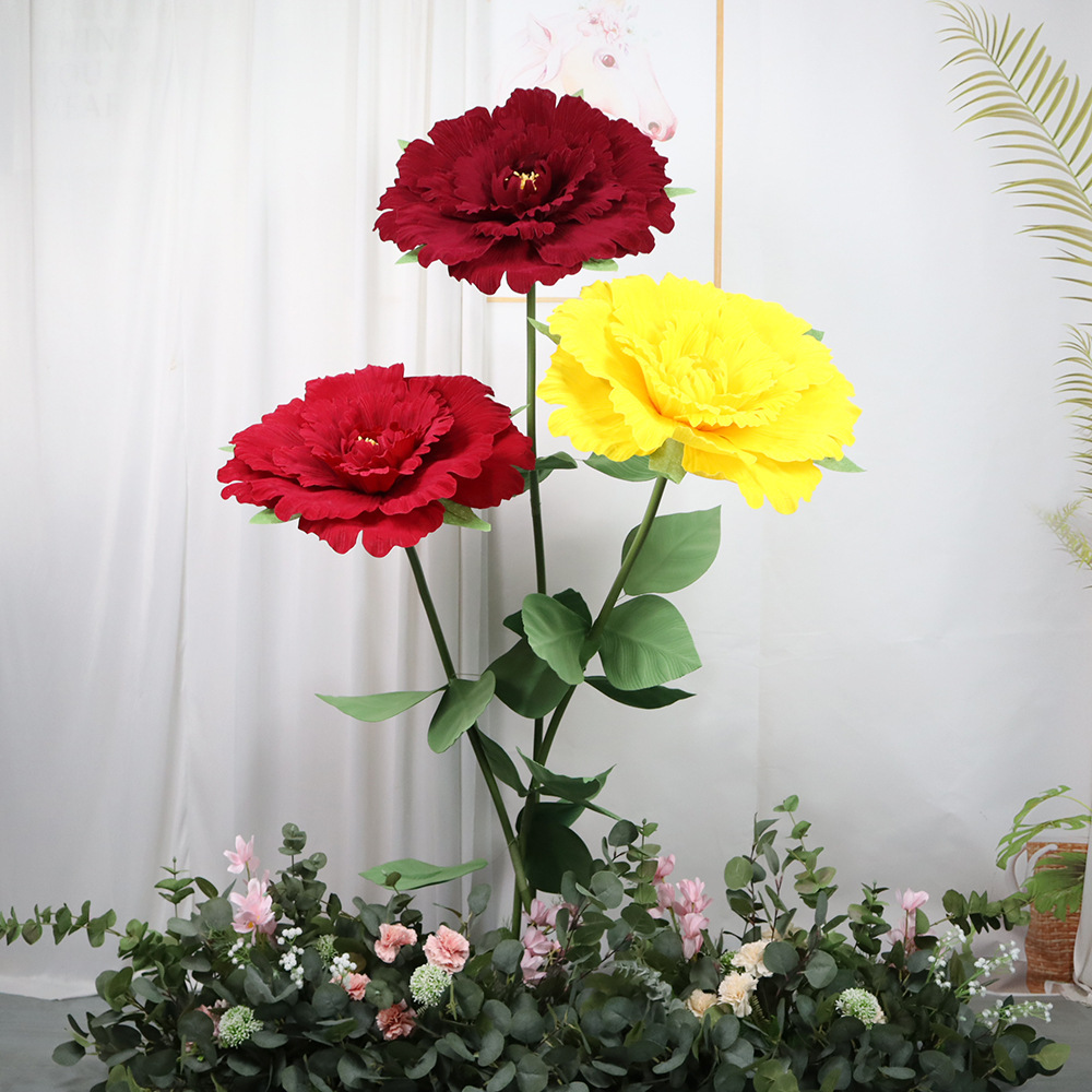 Solid Color Velvet Peony Ornam - огляд і ціна Wedding Hampers