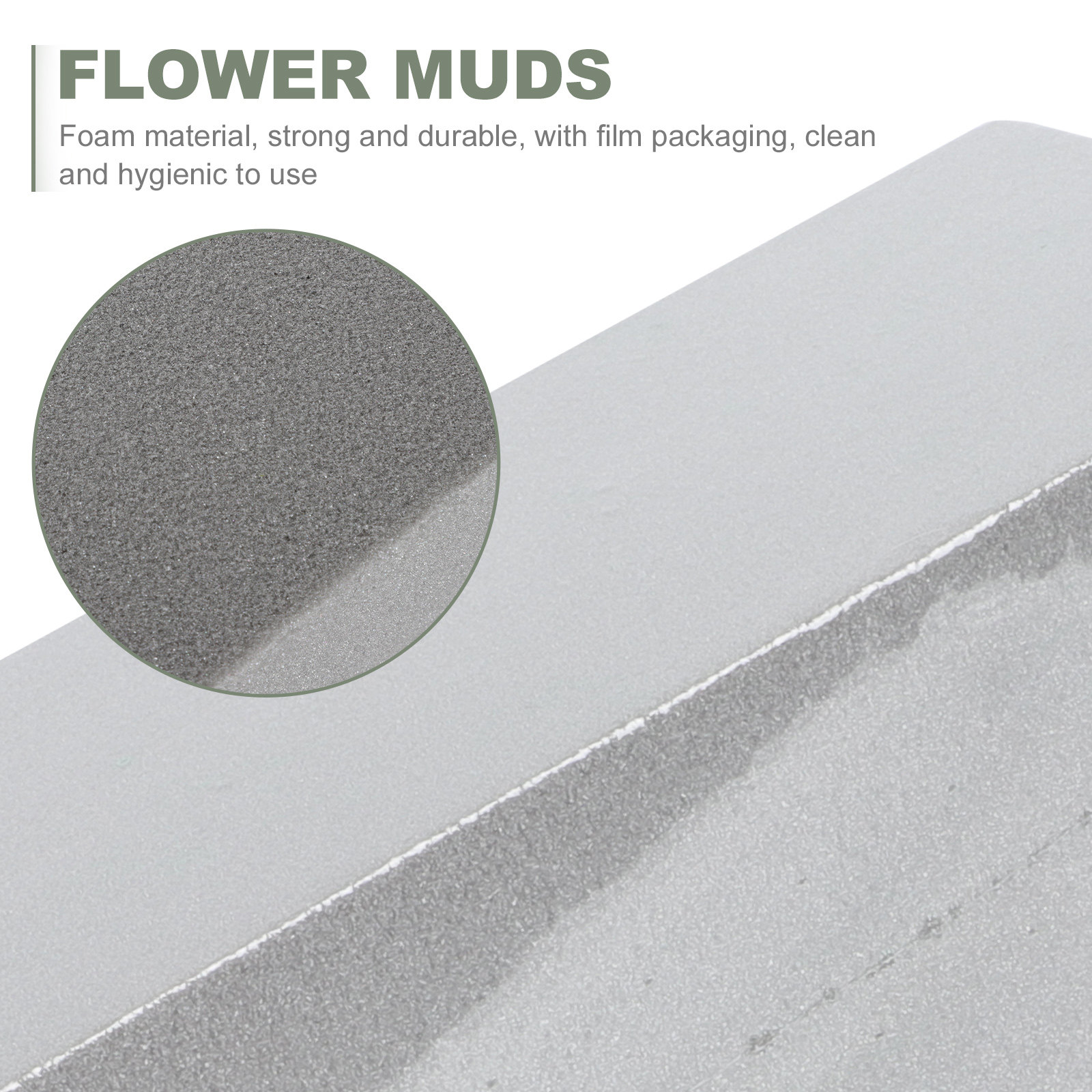 6Pcs Flower Mud High Density P - огляд і ціна Wedding Floral Supply