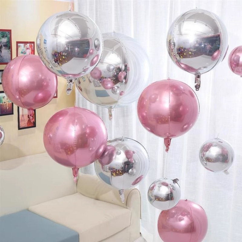 5pcs 10 18 22 Inch 4D Round Me - огляд і ціна Wedding Decor Supply Store
