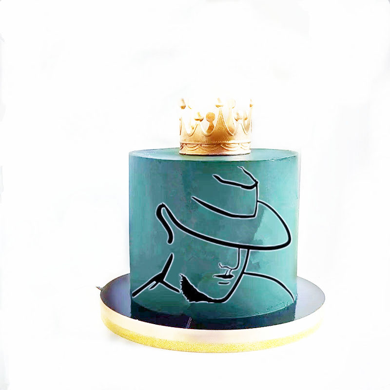 Sketch Face Acrylic Birthday C - огляд і ціна Suit Supply Wedding Party