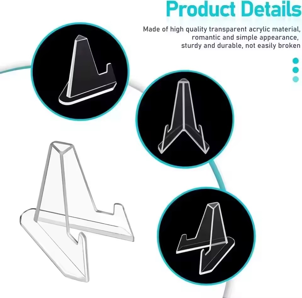 30-1PCS Triangular Card Displa - огляд і ціна Place Card Holder
