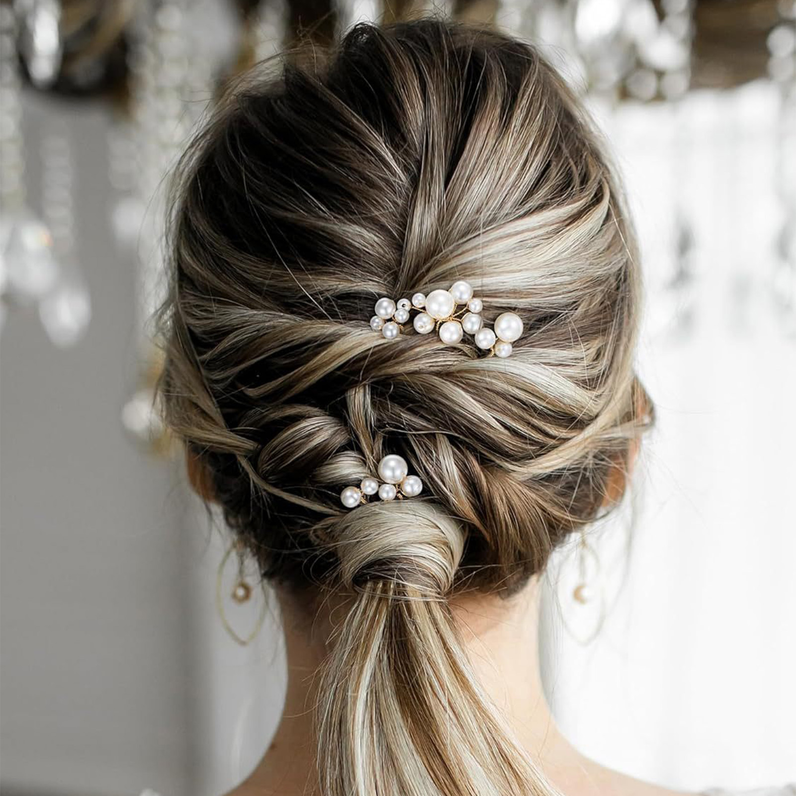3pcs Bride Hairpin Trendy Hair - огляд і ціна Wedding Supply Store