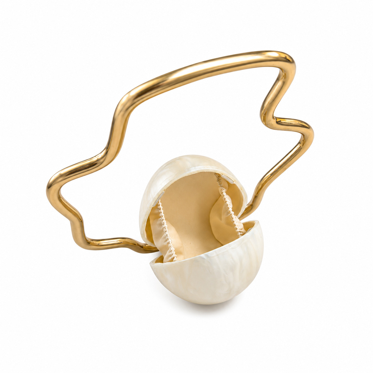 Women mini Acrylic egg bag cut - огляд і ціна Wedding Vendor