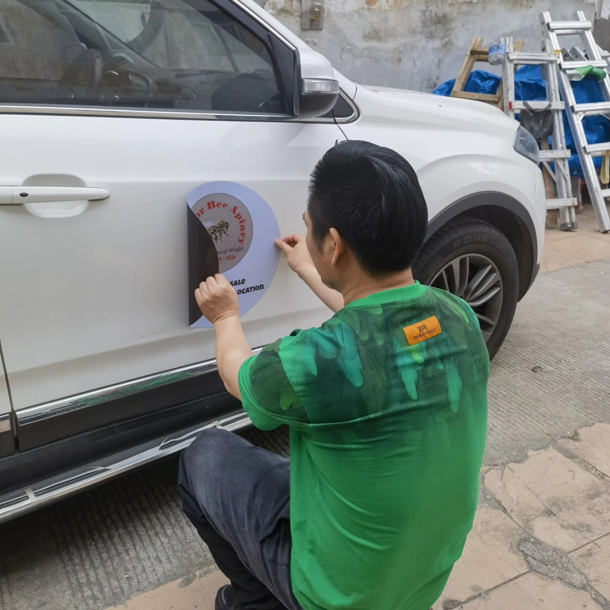 Customizable Magnetic Car Deca - огляд і ціна Wedding Support