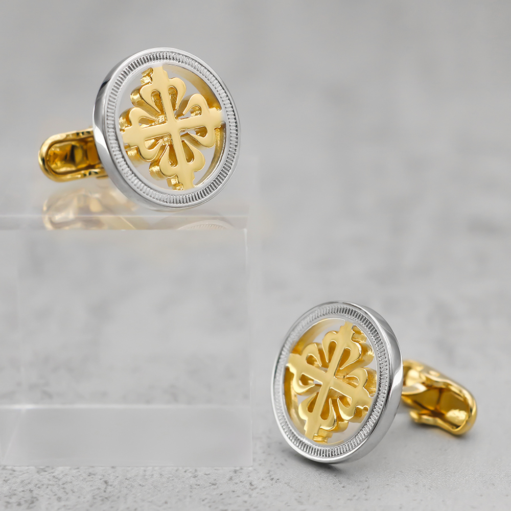 Luxury Iris Flower Cufflinks H - огляд і ціна Wedding Supply Factory