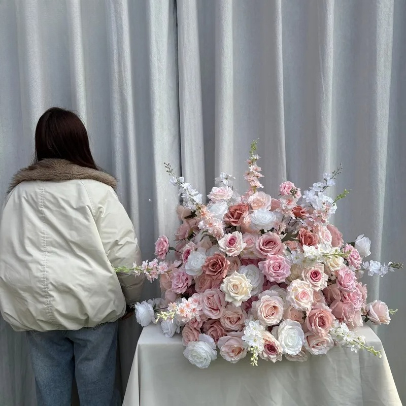 for Luxury Silk Artificial Flo - огляд і ціна Wedding Supply Factory