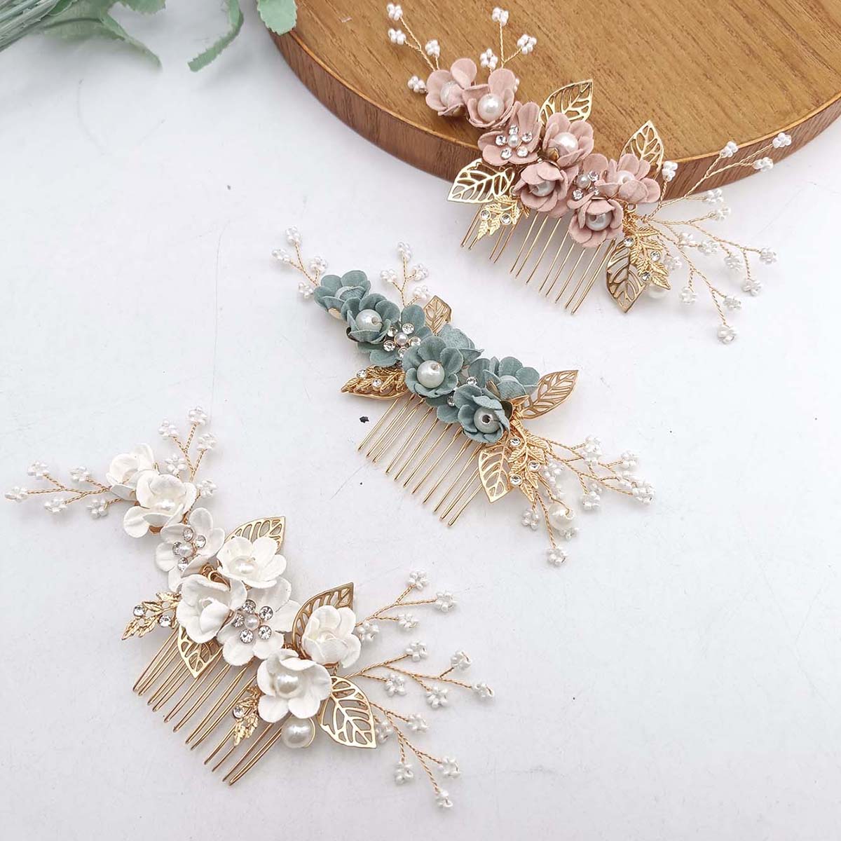 Crystal Pearl Hair Comb Clip P - огляд і ціна Wedding Supply Store