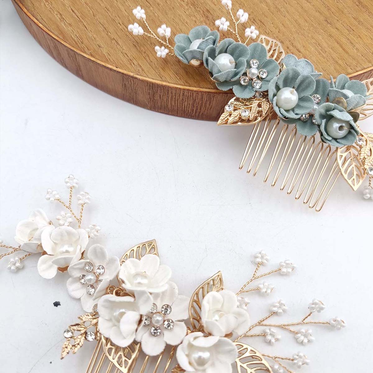 Crystal Pearl Hair Comb Clip P - огляд і ціна Wedding Supply Store