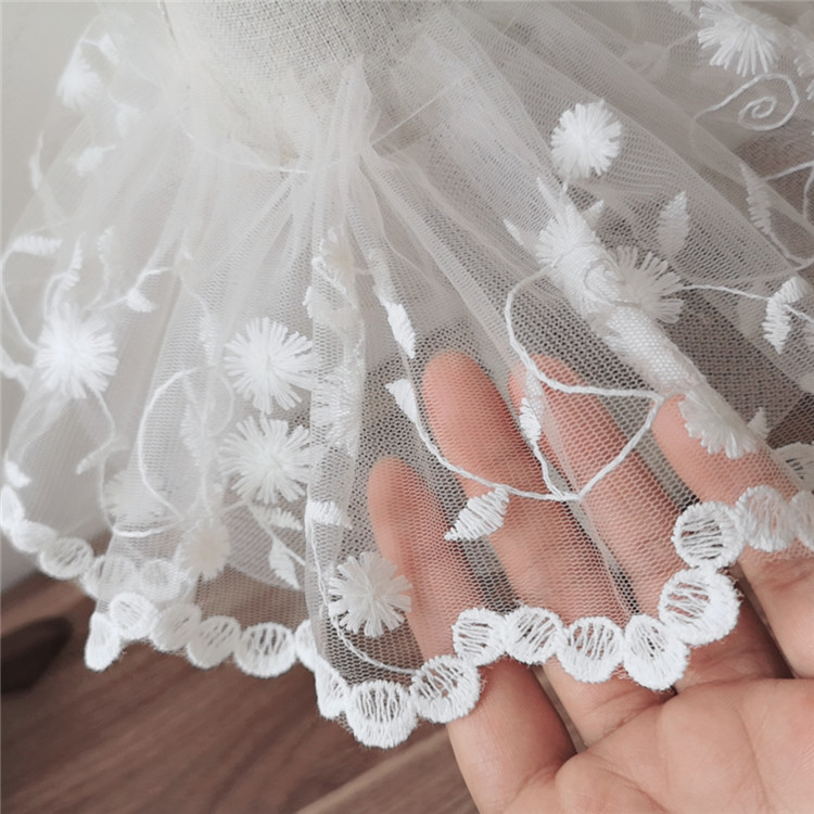 12CM Wide White Tulle Mesh 3d  - огляд і ціна Wedding Water Supply