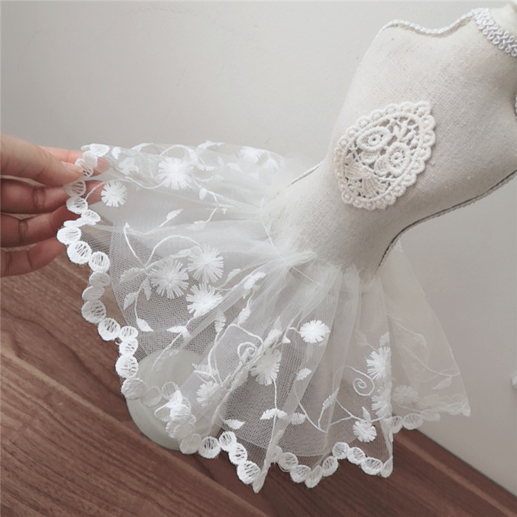 12CM Wide White Tulle Mesh 3d  - огляд і ціна Wedding Water Supply