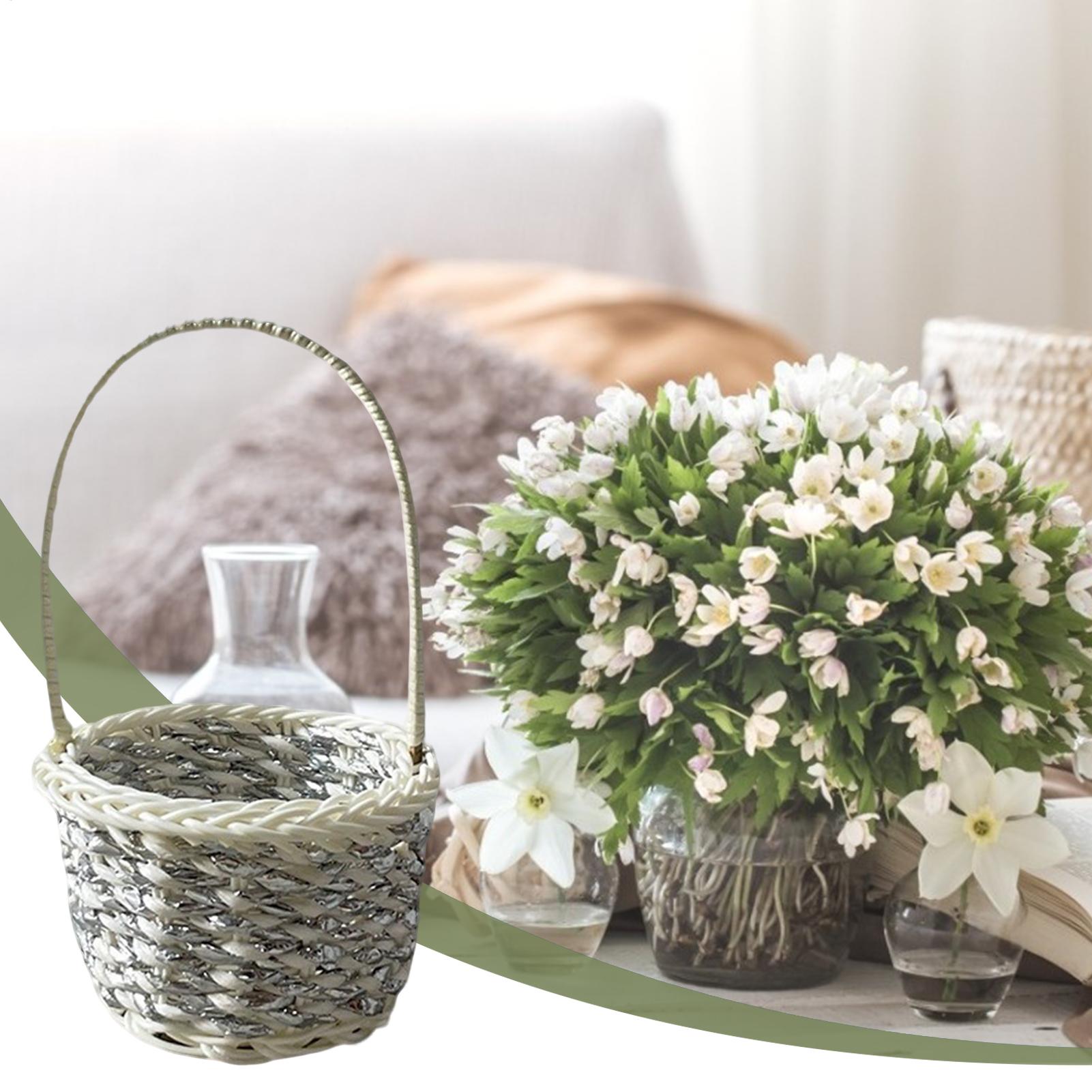 Rattan Handheld Woven Basket B - огляд і ціна Wedding Hampers