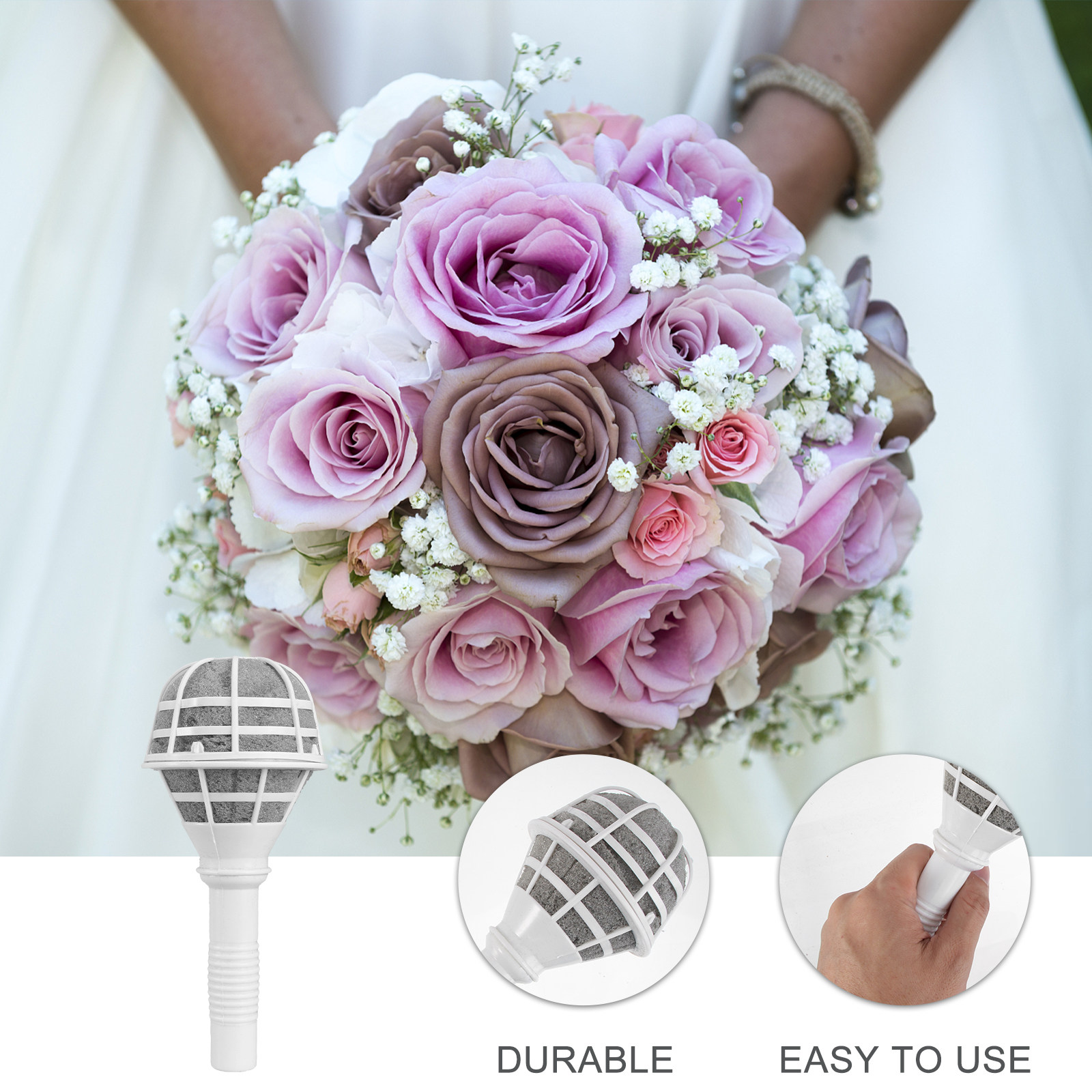 6Pcs Floral Flower Handle Brid - огляд і ціна Wedding Floral Supply