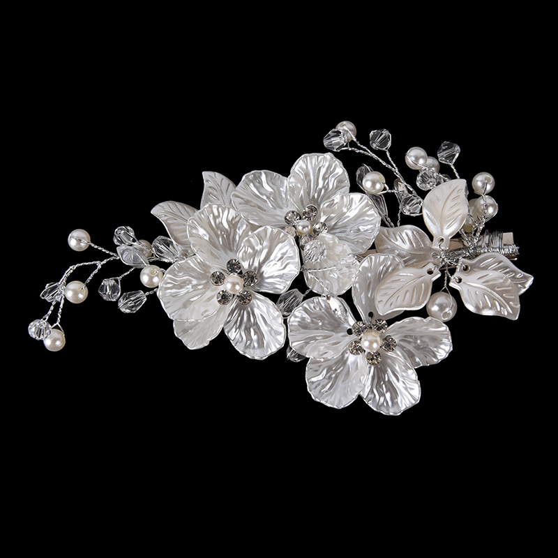 Crystal Pearl Flower Hair Clip - огляд і ціна Wedding Supply Store