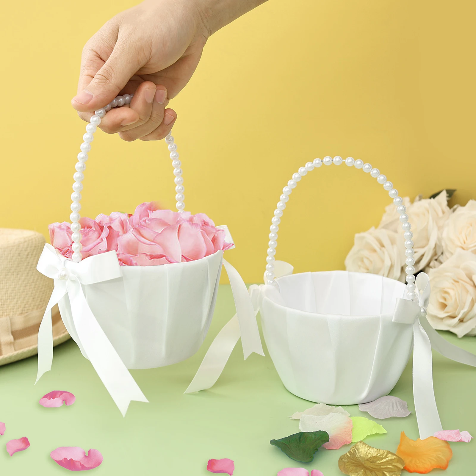 2Pcs Wedding Flower Girl Baske - огляд і ціна Wedding Hampers