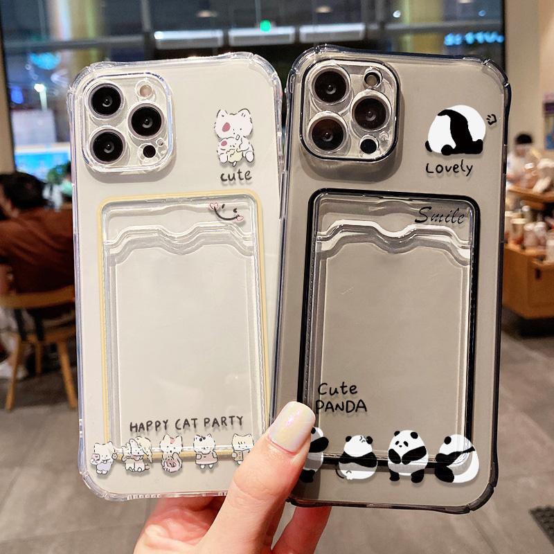 Cute Black Cat Phone Case For  - огляд і ціна Place Card Holder