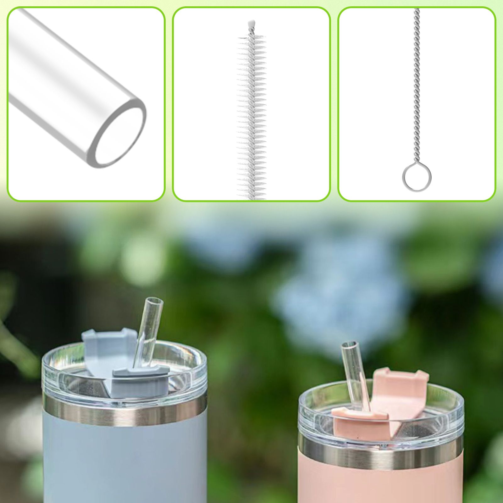 Drinking Straws Smoothie Drink - огляд і ціна Wedding Water Supply