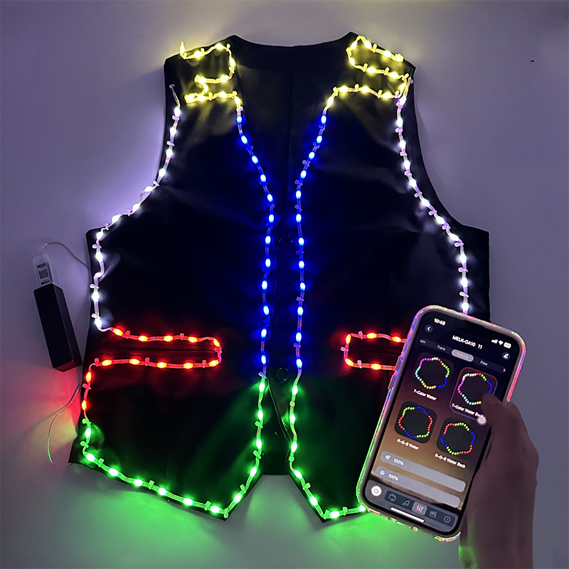 Full Color LED Costume Luminou - огляд і ціна Suit Supply Wedding Party