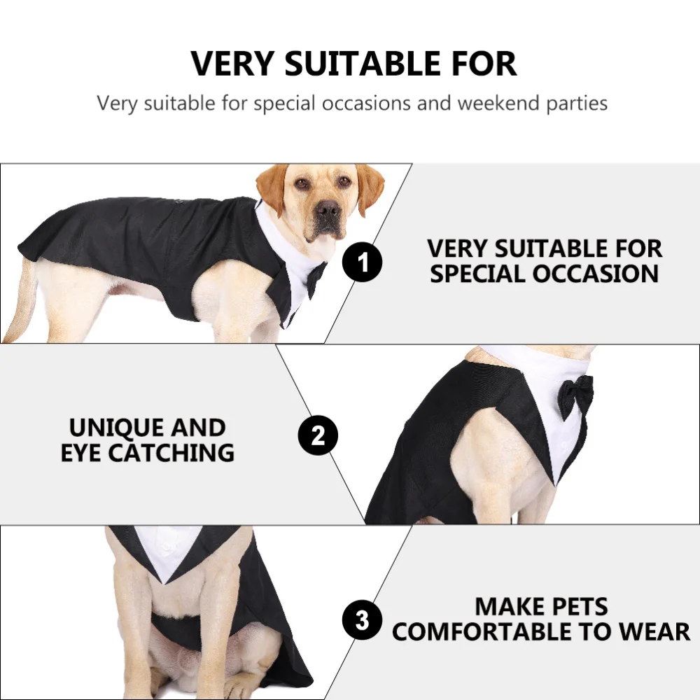 Pet Dog Clothes Fashion Party  - огляд і ціна Suit Supply Wedding Party