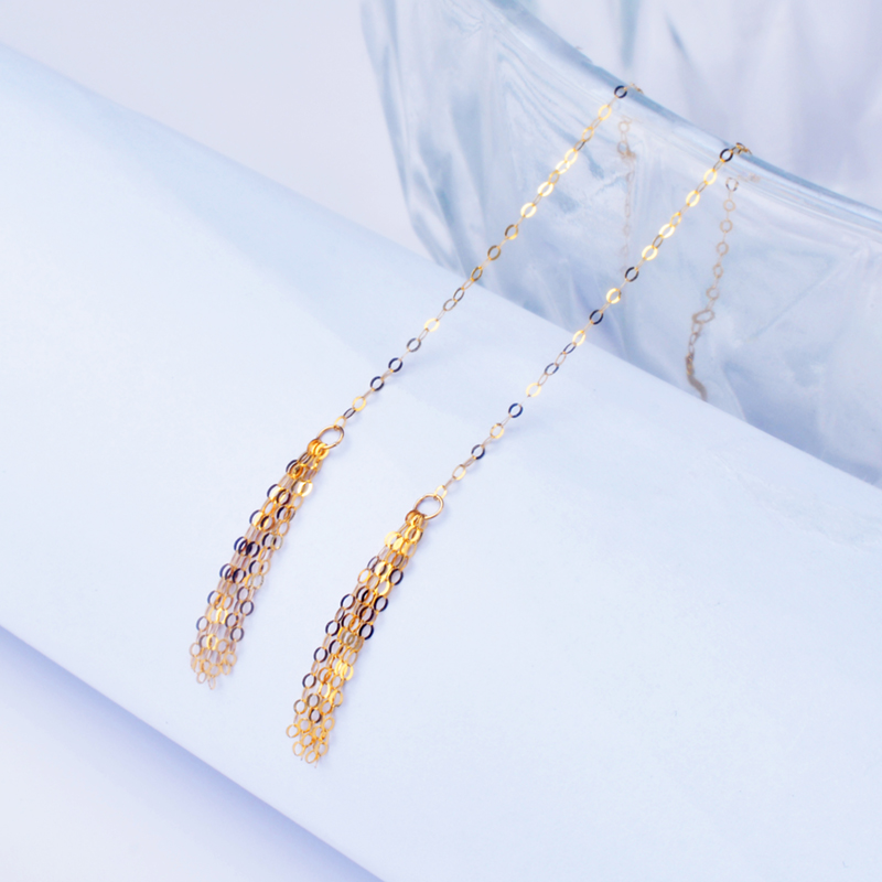 New 18K Yellow Gold Earrings   - огляд і ціна Wedding Package Gold